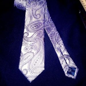 Joseph Abboud Purple Paisley NWT